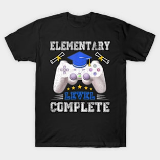 Elementary Level Complete Class Of 2024 Graduation T-Shirt